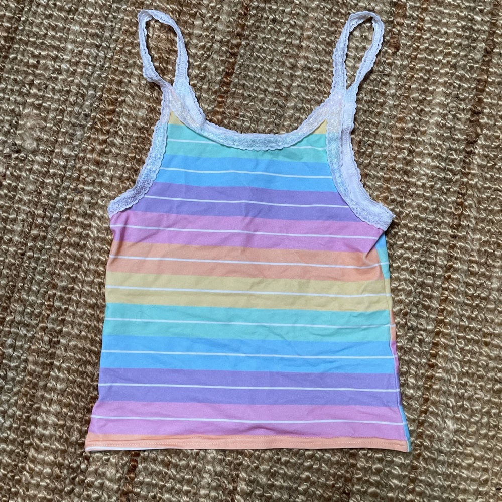 Solstice intimates tank top in rainbow